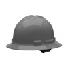 Malta Dynamics Made in US Full Brim Hard Hat, OSHA/ANSI
