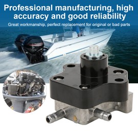 Outboard Engine Fuel Pump 4 Stroke, Outboard Fuel Pump Fits for Tohatsu Engine 4HP 6HP 8HP 9.8HP 3H6-04000-7 Outboard 4 Stroke