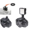 1/4" Camera Screw Spacer Rubber Cushion Grip Fixing Pad Universal