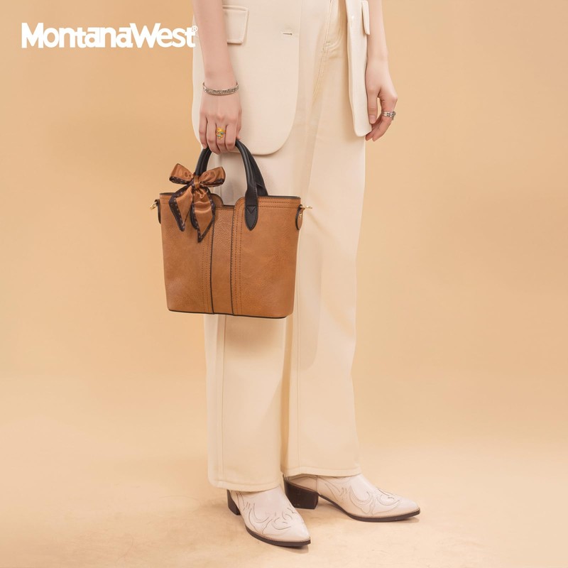 Montana West Top Handle Bags for Women Small Crossbody Purse