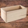 Rectangular Wooden Open Container Display Box | 23.5 x 12.5