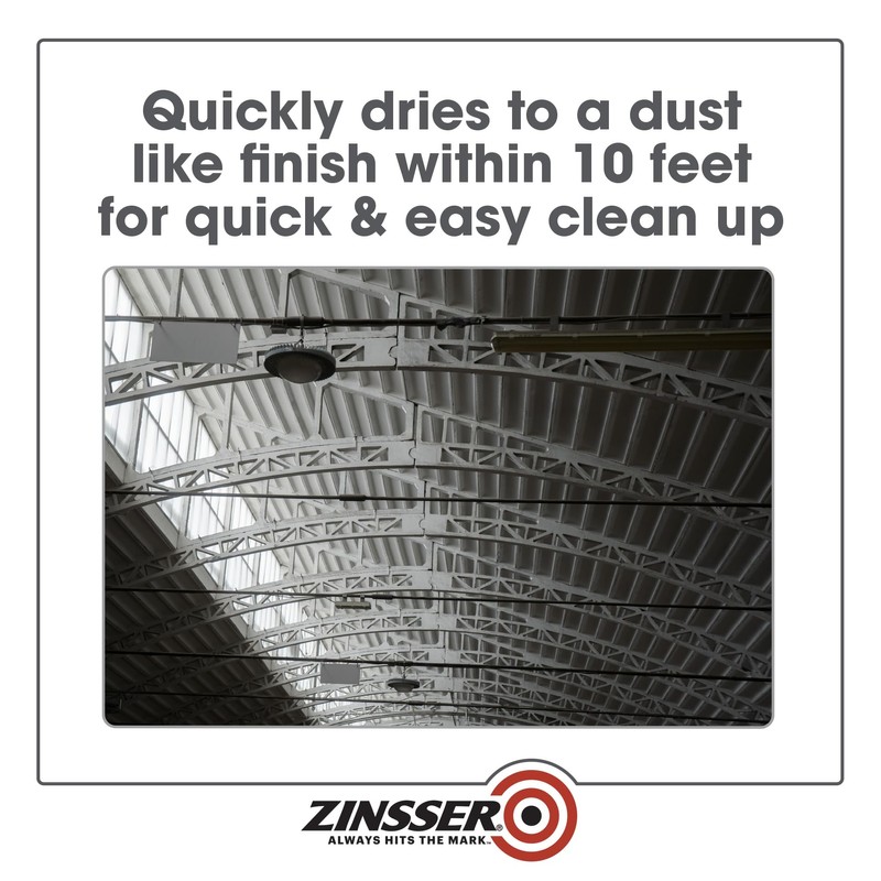 Zinsser 293233 Dryfall Commercial & Industrial Waterborne Coating, 5 Gallon,