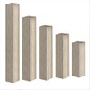 Skirting Boards in Stainless Steel Look MDF Profiles & Accessories