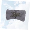 IWOWHERO Woolen Yarn Headband for Women and Girls Simple Flower