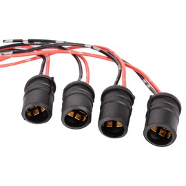 HUIQIAODS T10 168 194 Extension Lamp Holder Connector for Parking Light (T10 168 194)