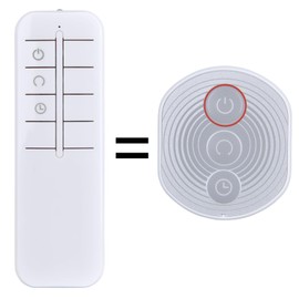 ZWP Replacement Remote Control for Comoistar & Shinebella 8.5/10/12 Inch Wall Mounted Oscillating Fan，for LEMOISTAR Wall Mounted Oscillating Fan FW2GY FW2 FW3 FW2WH A1