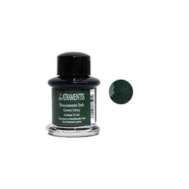 Document Green Grey Premium Handmade Fountain Pen Bottled Ink 45 ml