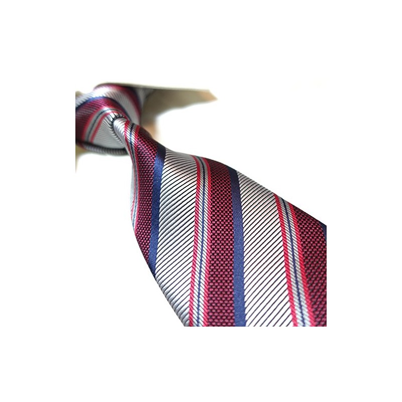 Towergem Men's Necktie Woven Jacquard XL Necktie, 63.0 inches (160
