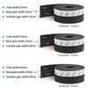 TAROSE Weather Stripping, Silicone Door Seal Strip Door, 16 Feet