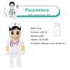 64GB Cartoon Nurse Model USB Flash Drive USB 2.0 Memory