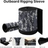 Mebiosi 60" Trolling Motor Cable Sleeve, Neoprene Cable Management Sleeve