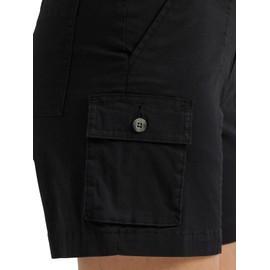 Lee Women's Ultra Lux Comfort with Flex-to-Go Cargo Short, Union-All Black