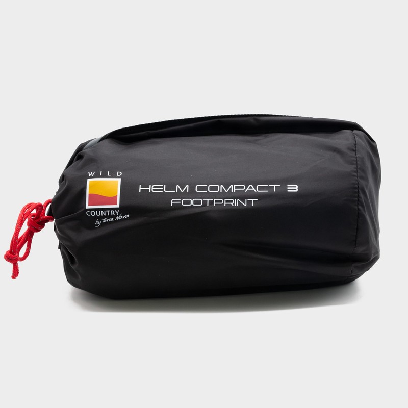 Wild Country Helm 3 Footprint Groundsheet protector, Black, One Size,