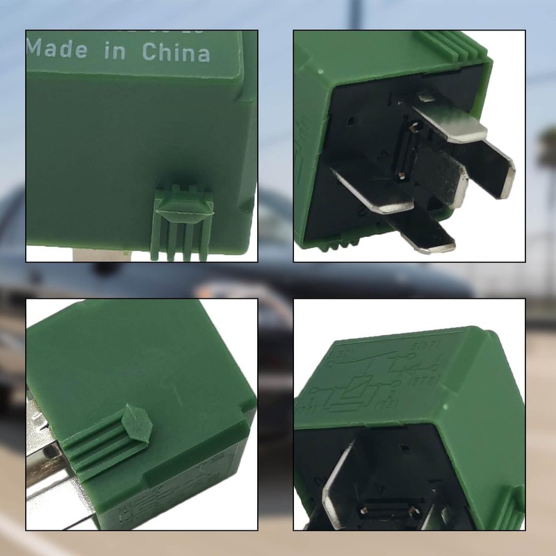 2PCS 5-Pin Multifunctional Control Relay, Compatible with Mercedes B200 E350