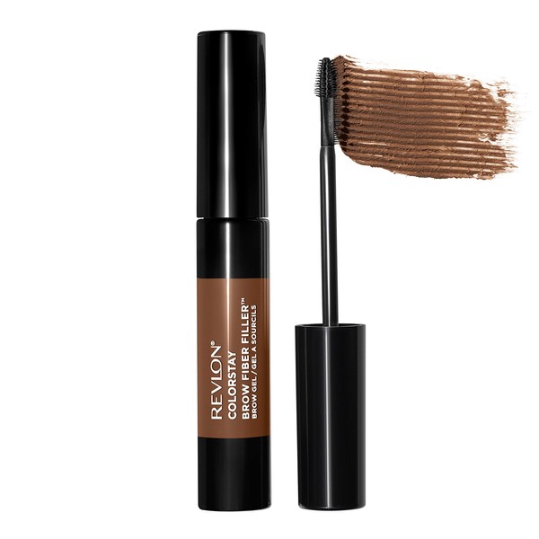 Revlon ColorStay Brow Fiber Filler, Longwearing & Volumizing Waterproof Eyebrow