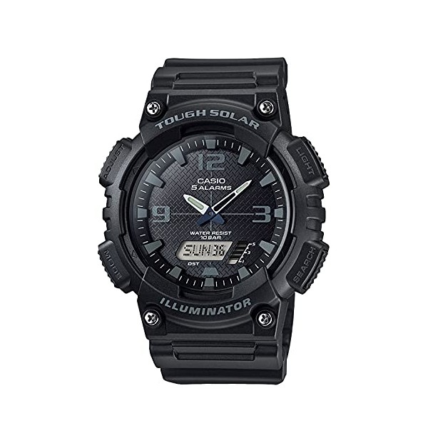 Casio AQ-S810 Watch, Casio Collection, Black