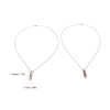 Aromatherapy Necklaces Stainless Steel Stress Relief Essential Oil Diffuser Necklace