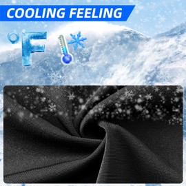 ROCKBROS Balaclava Face Mask Men Women Breathable Windproof Summer Cooling Neck Gaiter with Glasses Hole for Cycling Running Skiing Fishing