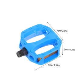 Sosoport 1 Pair Bike Pedals Non Slip Plastic Pedals for Secure Attachment for Tricycles and Mountain Fit for Boys