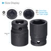 CoCud Deep Impact Socket, 1/2 Inch Drive 20mm Socket Size,
