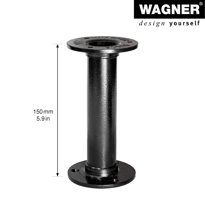 WAGNER Industrial Pipe 12501501 Furniture Leg / Table Leg Diameter