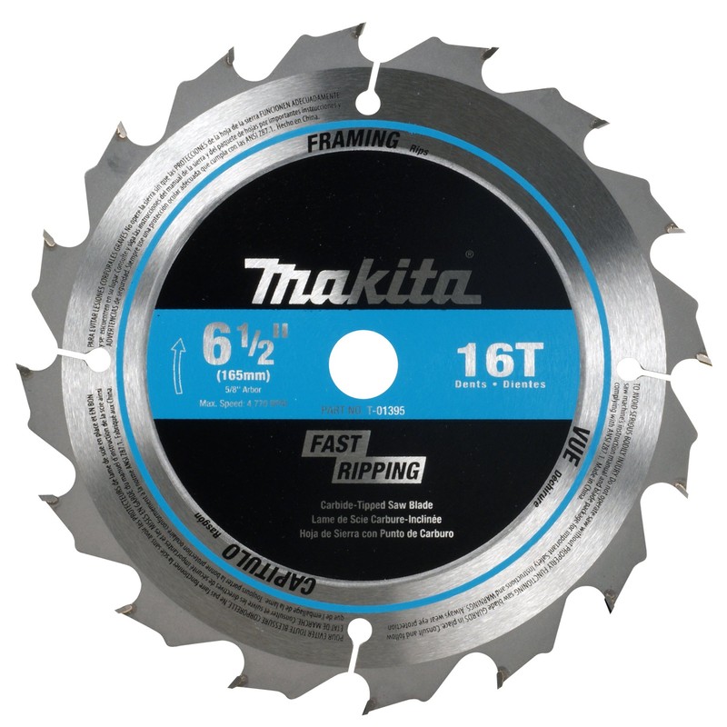 Makita T-01426 2 Piece Carbide-Tipped Saw Blade Set, 6-1/2"