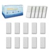URUQ Fish Tank Filter Cartridge: 15 Pack Aquarium Top Fin