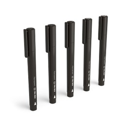 TRU RED Staples Pen Permanent Markers, Fine Tip, Black, 15/Carton (TR54524-CCVS)