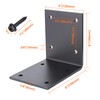2 Pcs 6" X 6" Post Bracket - 90 Degree