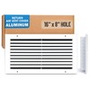 Fits 16x8 Hole | Aluminum Return Air Grille by Handua