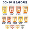 Paquete De 12 Sabores De Polvo Sazonador 100g