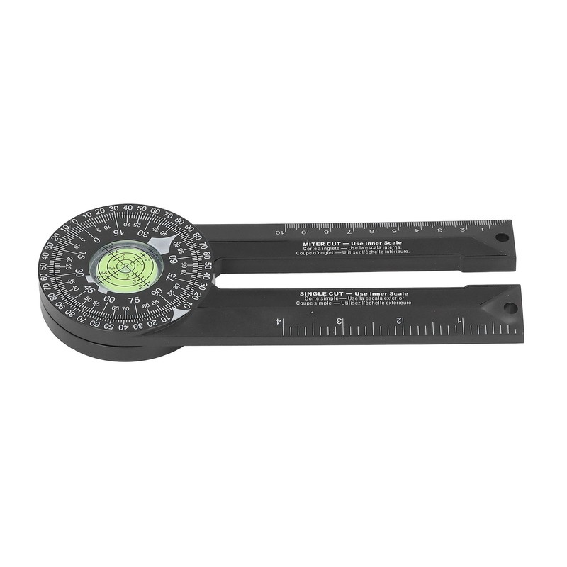 Miter Saw Protractor Angle Finder Gauge Laser Scale for Carpenters