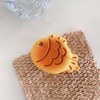 Cute Interesting Funny Cartoon Food Theme Fish Taiyaki Cookie Red