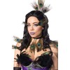 Mask Paradise Peacock Girl Costume 80151-085-027 90% Polyester and 10%