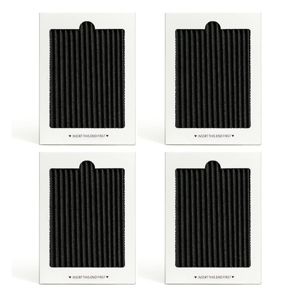 4 Pack Carbon-Activated Air Filter Refrigerator Air Filter Replacement for Frigidaire and Electrolux Air Filter Replaces SCPUREAIR2PK,EAFCBF PAULTRA 242047801, 242047804, 241754002