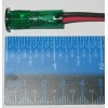 Solico 2V DC Panel Mount Green LED Indicator w/ Wires