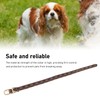 Dog Collar Durable Soft Stylish Plaid Pattern Dog Collar Adjustable