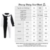 Dressy Daisy Black and White Pierrot Clown Costume with Ruffle