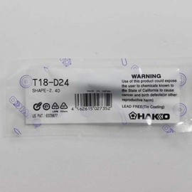 American Hakko T18-D24 Tip, 2.4D, Fx-8801, 907/900M/9