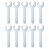 HARFINGTON 10pcs Small Wrench Open End Wrench 15x87x2mm Metric U-Shaped