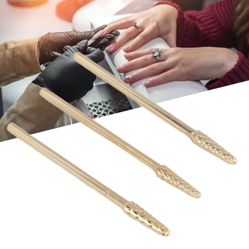 3PCS Nail Grinder Replacement Head Art Polisher Manicure Machine Tools