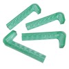 2Pair Ice Skate Guards Hockey Shoe Blade Cover Adjustable Silicone