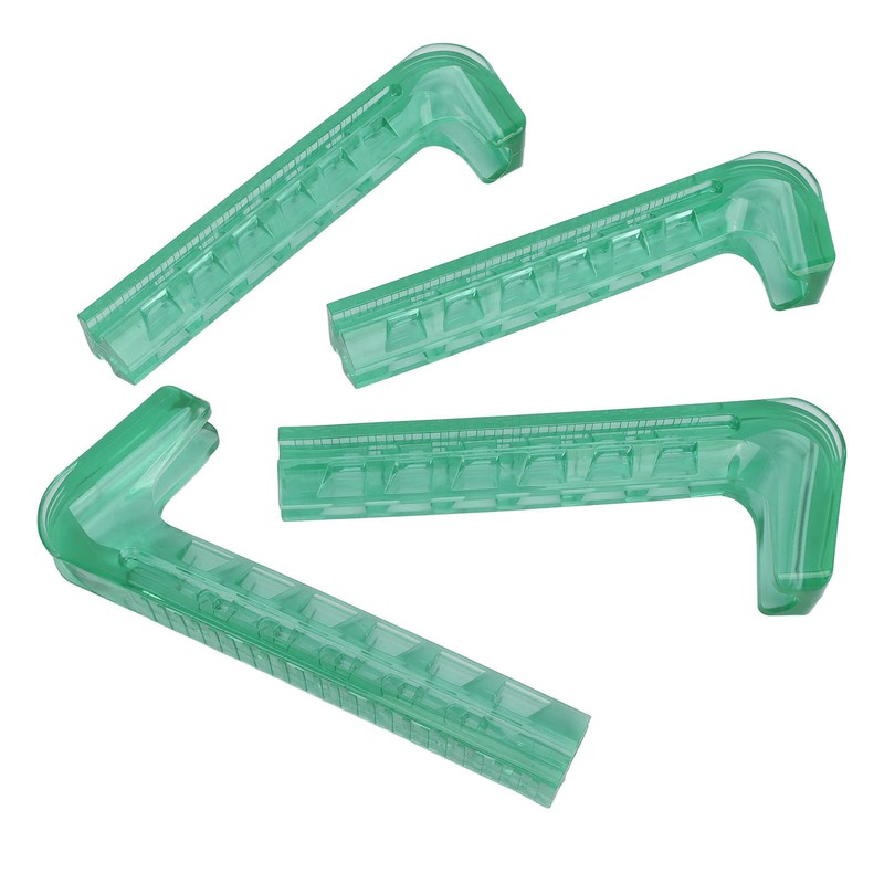 2Pair Ice Skate Guards Hockey Shoe Blade Cover Adjustable Silicone