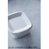 Nodahoro WSH-L Enameled Storage Container, Heat Resistant, Square, L Size,