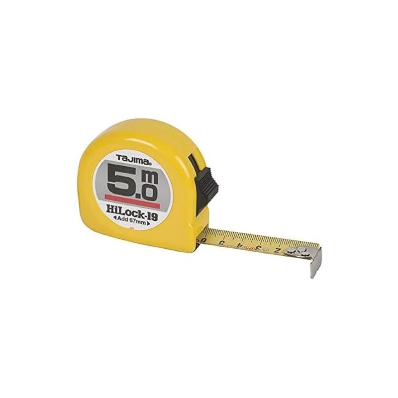 Tajima H9P50MY Tape Measure 5 m x 19 mm