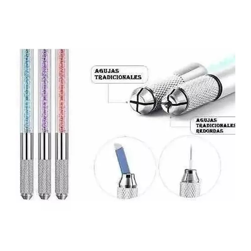 Unic 3 Inductores Dobles Para Agujas Microblading Y Shading