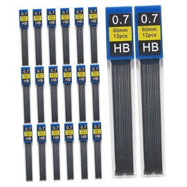 Operitacx - Langlebiger Druckbleistift 240 Stück 0 7 Mm Minen Universell für Schulbedarf
