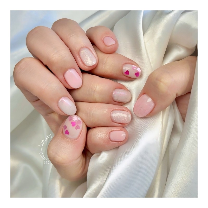 Dara Beauty March 2025 Art of the MonthHeart Glitter❣ -