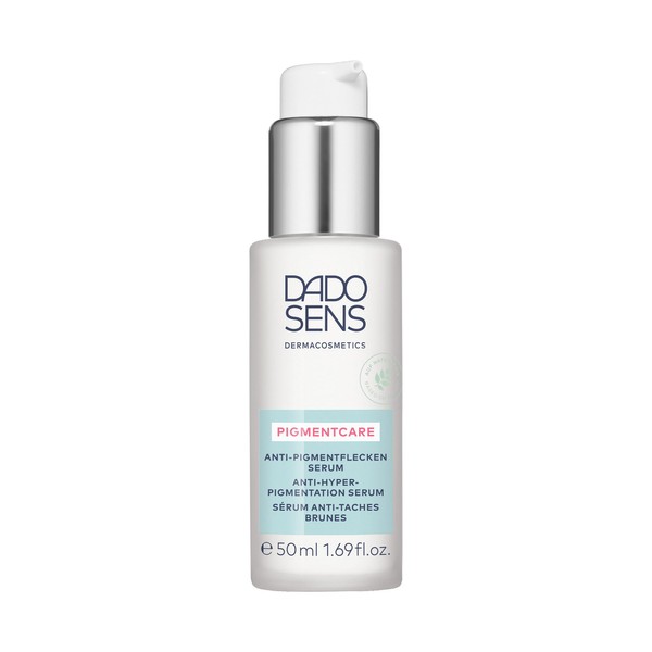 DADO SENS Pigmentcare Anti-Pigment Spot Serum (50 ml) - Reduces Age Spots, With Hyaluronic Acid & Shea Butter, Supports the Skin Protection System, Vegan