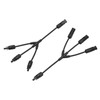 Y Branch Solar Connectors Parallel Cable Adapter 3-Way Solar Cable